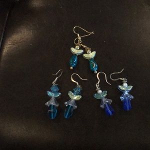 Angel earrings